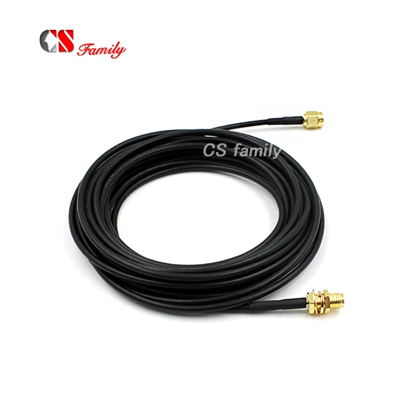 Antenna per cavo di prolunga RG174 5M SMA maschio a SMA femmina di alta qualità