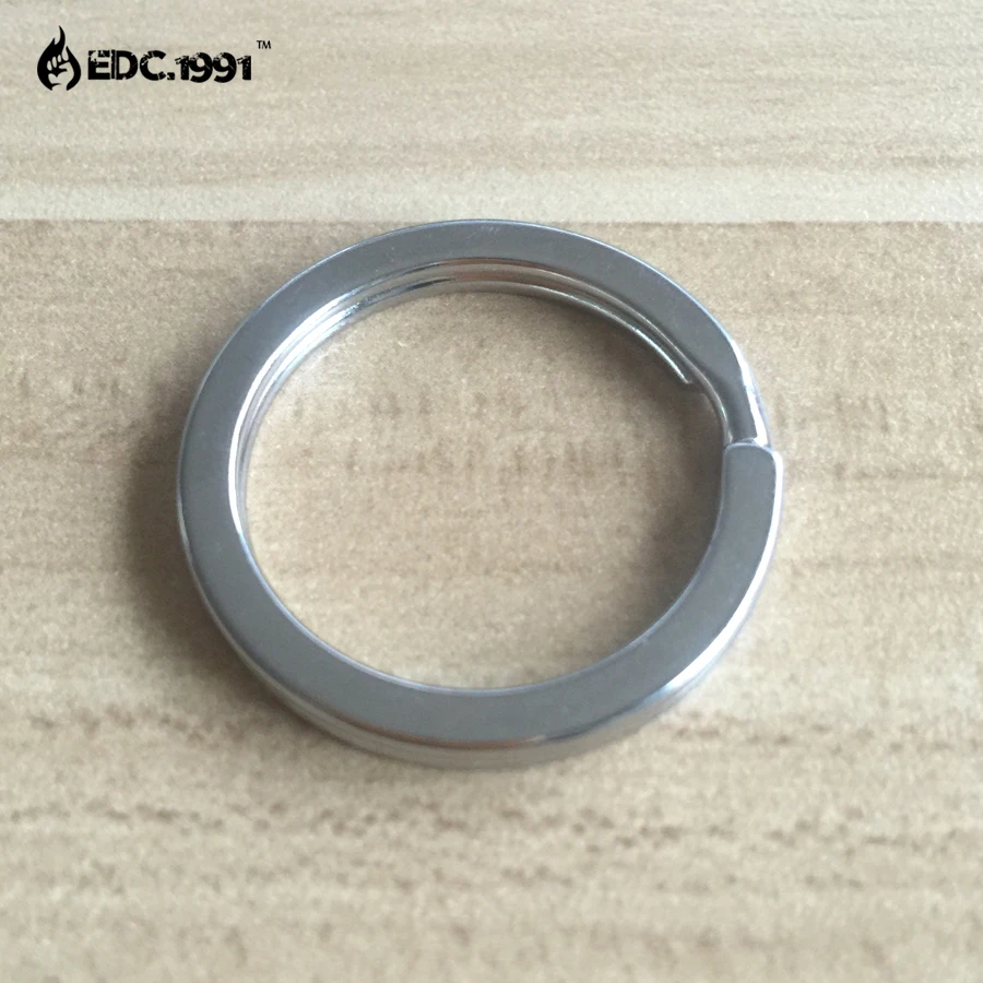 200p/SET Stainless Steel Metal Key Holder Split Rings Keyring Keychain Keyfob Accessories GM095