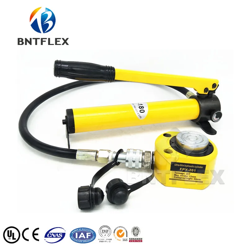 (10T travels 50mm) hydraulic jack+CP180 manual hydraulic pump