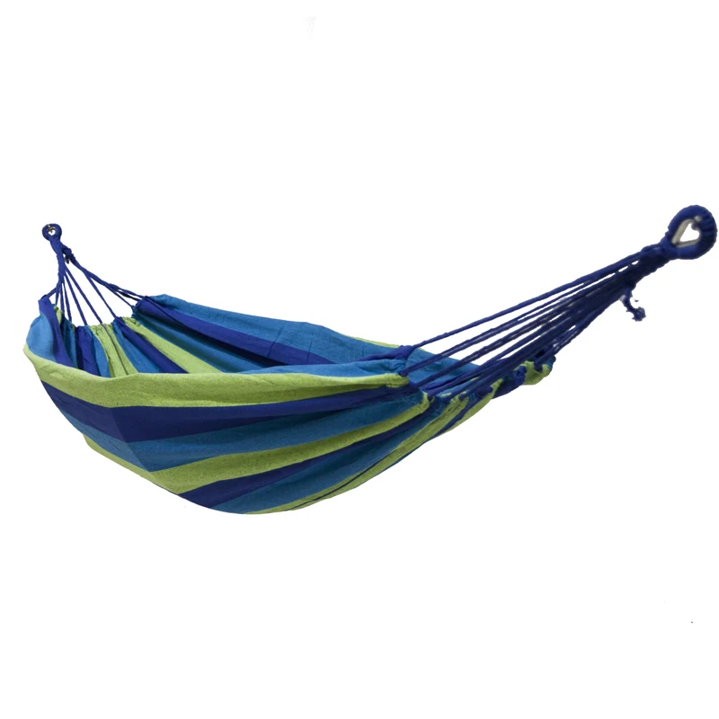 Euro Standard Single Canvas Hammock Garden Portable Travel Sleeping Hamak Hamaca Rede Patio Hamac Outdoor Furniture 200*80cm