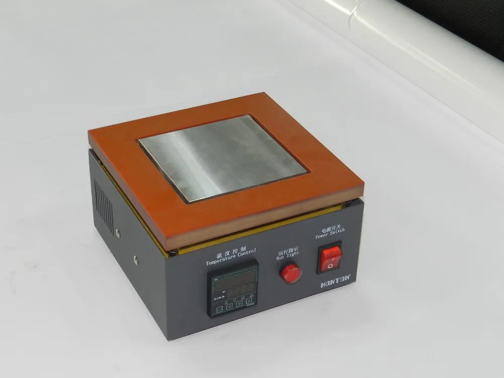 A placa quente eletrônica de honton pré-aquece a estação 200x200mm de digitas para o aquecimento smd do pwb conduziu a lâmpada desoldering 110v/220v