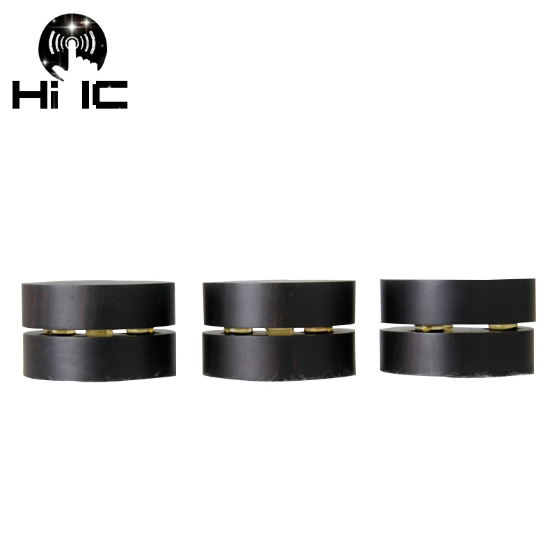 HIFI 오디오 스피커 앰프 섀시 에보니 크리스탈 비즈, 충격 방지 충격 흡수기, 발 패드, 진동 흡수 스탠드