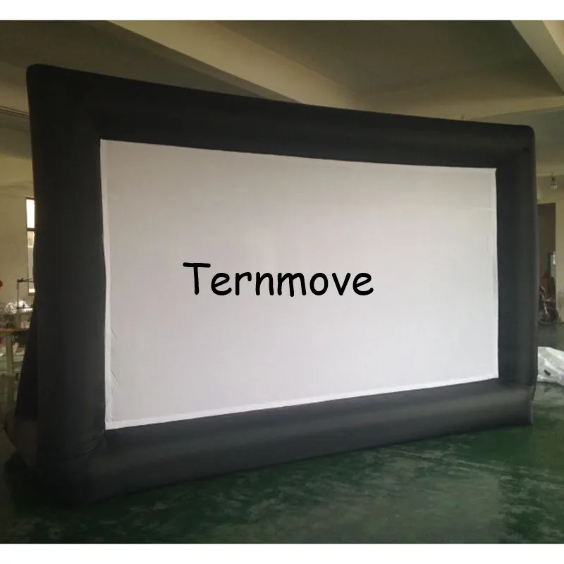 

outdoor cinema screen inflatable movie screen, inflatable TV for sale Open Air Cinema Home Projector Screen