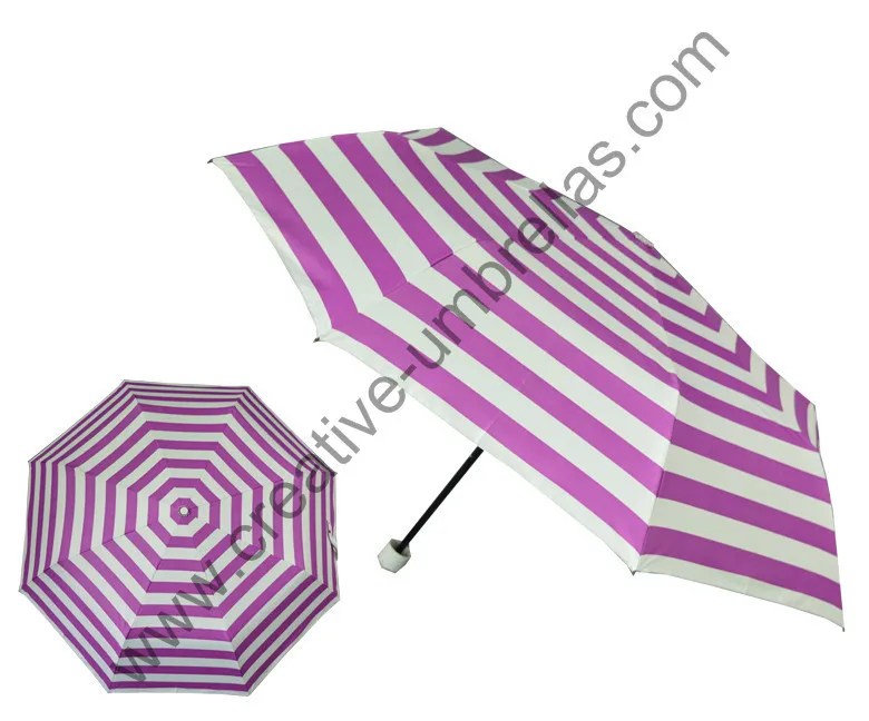 

3pcs/lot,3lots 1 lot free three fold zebra stripe pongee silver coating UV protecting all black frame anti rust summer parasol