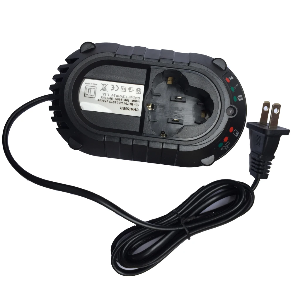 ที่ชาร์จแบตเตอรี่ Li-ion Makita 10.8V BL1013 BL1014แบตเตอรี่ Li-ion เครื่องมือ Bor listrik ไขควง