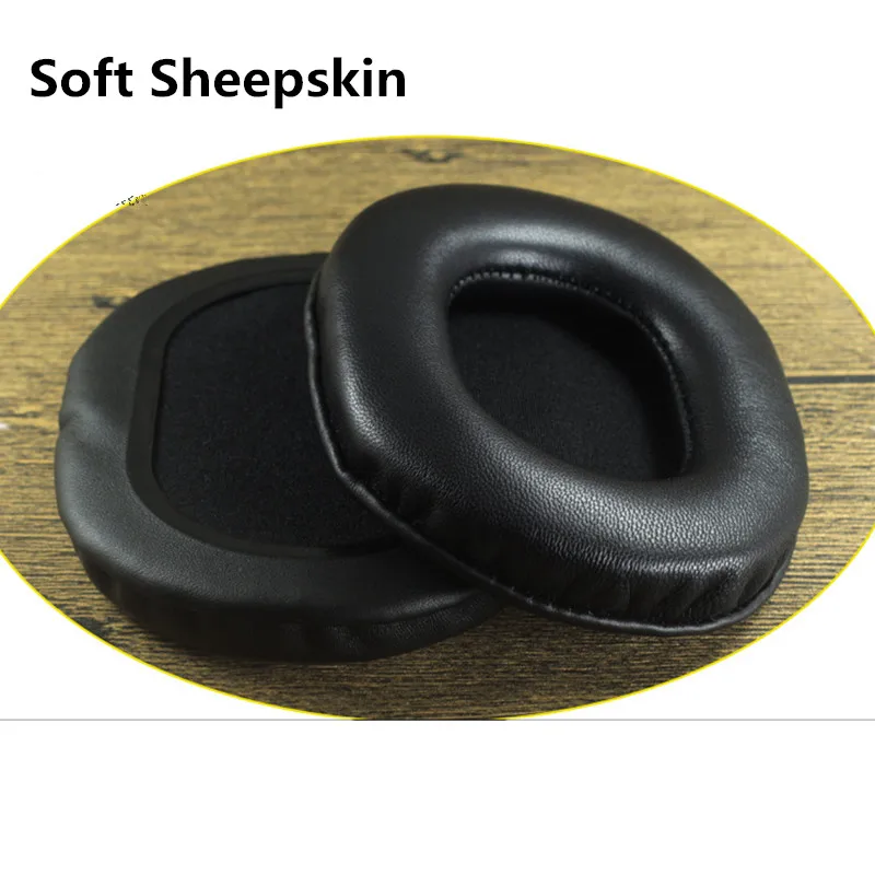 

Soft Sheep Skin For Audio-Technica MSR7 ATH-M20 M30 M40 M50 M50X M70X Headphones Foam Ear Pads Cushions 10.25