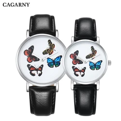 Cagarny Watches Women Fashion Watch 2017 Unisex Lovers Watches Silver Lady Clock Men Relogio Masculino Horloge Orologi Donna New