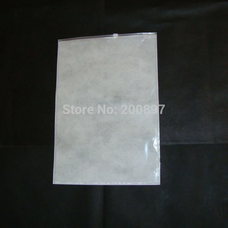 Groothandel 27*35Cm Wit Clear Zelf Seal Rits Cpp Plastic Verpakking Voor T-shirt 100 Stuks Veel