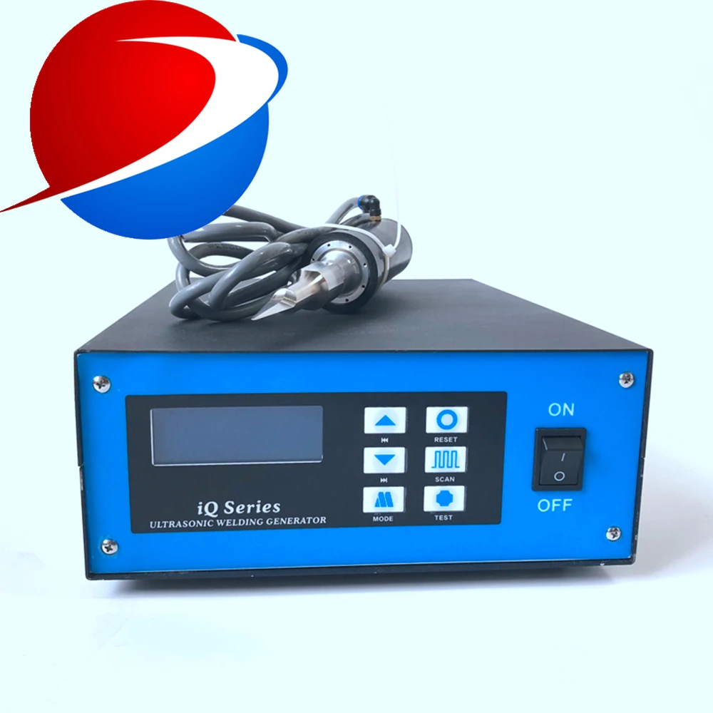 Ultrasonic Handy 35 kHz ความแม่นยำอุตสาหกรรมมีดอัลตราโซนิคสำหรับพลาสติก PVC PP PE วัสดุ ABS Ultrasonic ตัดมีด