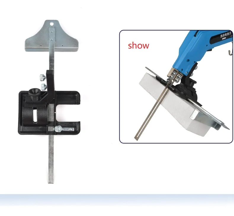 New 45 ~ 135 Degree Foam Cutting Guider Auxiliary Tool For Vertical And Angle Cutting Hot heat Knife fabric Cutter Tool