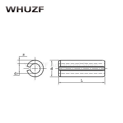 M3 M4 M5 M6 6mm-40mm GB879 Steel Split Spring Dowel Tension Roll Pin Resilient Cylindrical Cotter Size m3 m4 m5 m6