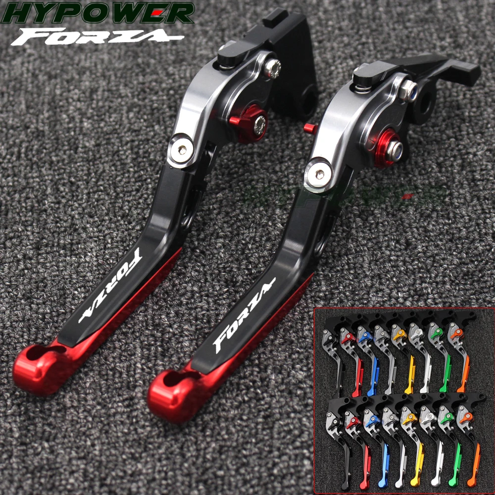 

For Honda FORZA 300 125 250 2010-2019 2018 Adjustable Foldable Extending Brake Clutch Levers Handle Bar Motorcycle Accessories