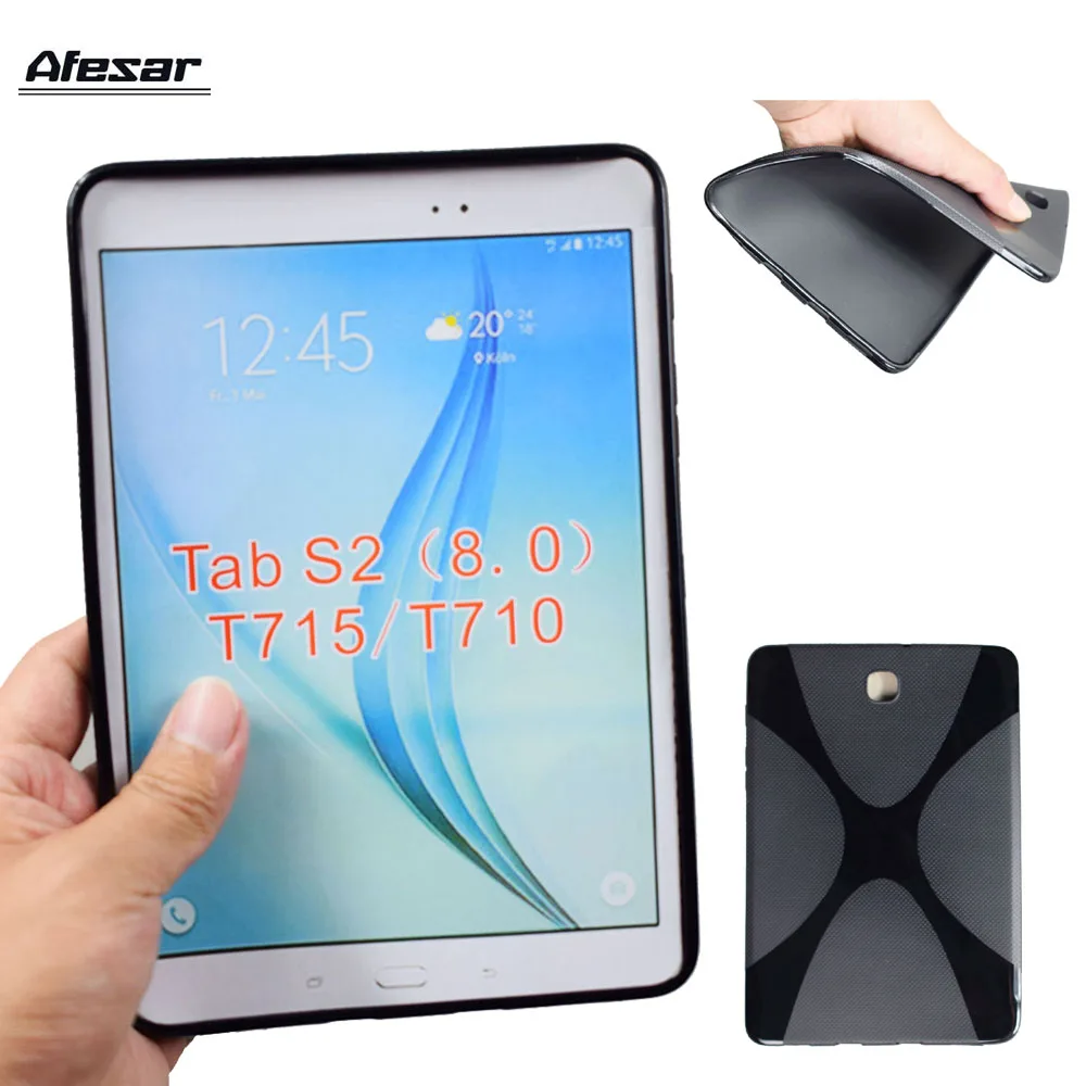 S2 9.7 Soft TPU Silicone Case for Samsung galaxy Tab S2 8.0 inch Tablet SM-T710/T715/T713/T719/T810/T815/T819 Shell Skin