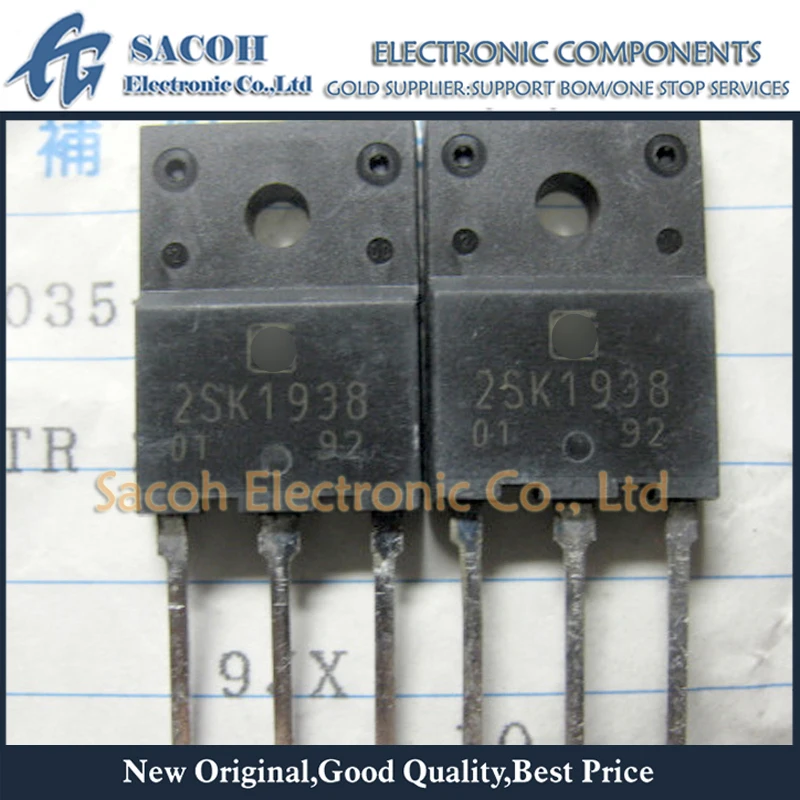 

New Original 5Pcs/Lot 2SK1938 2SK1938-01R OR 2SK2148 OR 2SK3102 TO-3PF 18A 500V N-Channel Power MOSFET