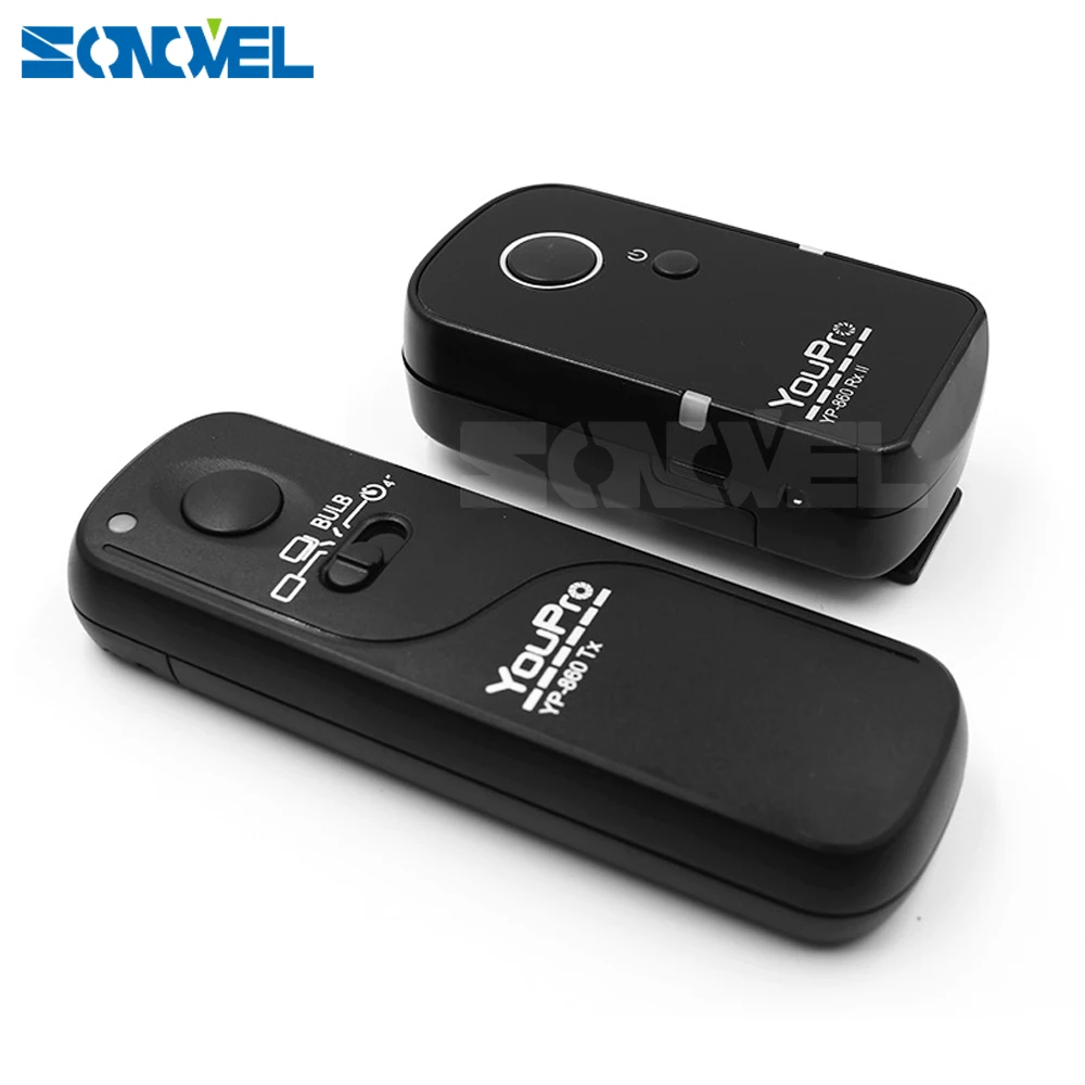 Mando a distancia inalámbrico para cámara Canon, Control remoto de liberación de obturador RS-60E3, compatible con modelos 1300D, 1200D, 850D, 800D, 760D, 750D, 700D, 650D, 600D, 200D, 100D, 80D, 77D y 60D