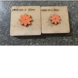 DIY leather craft floral petal die cutting knife mould template hand punch tool