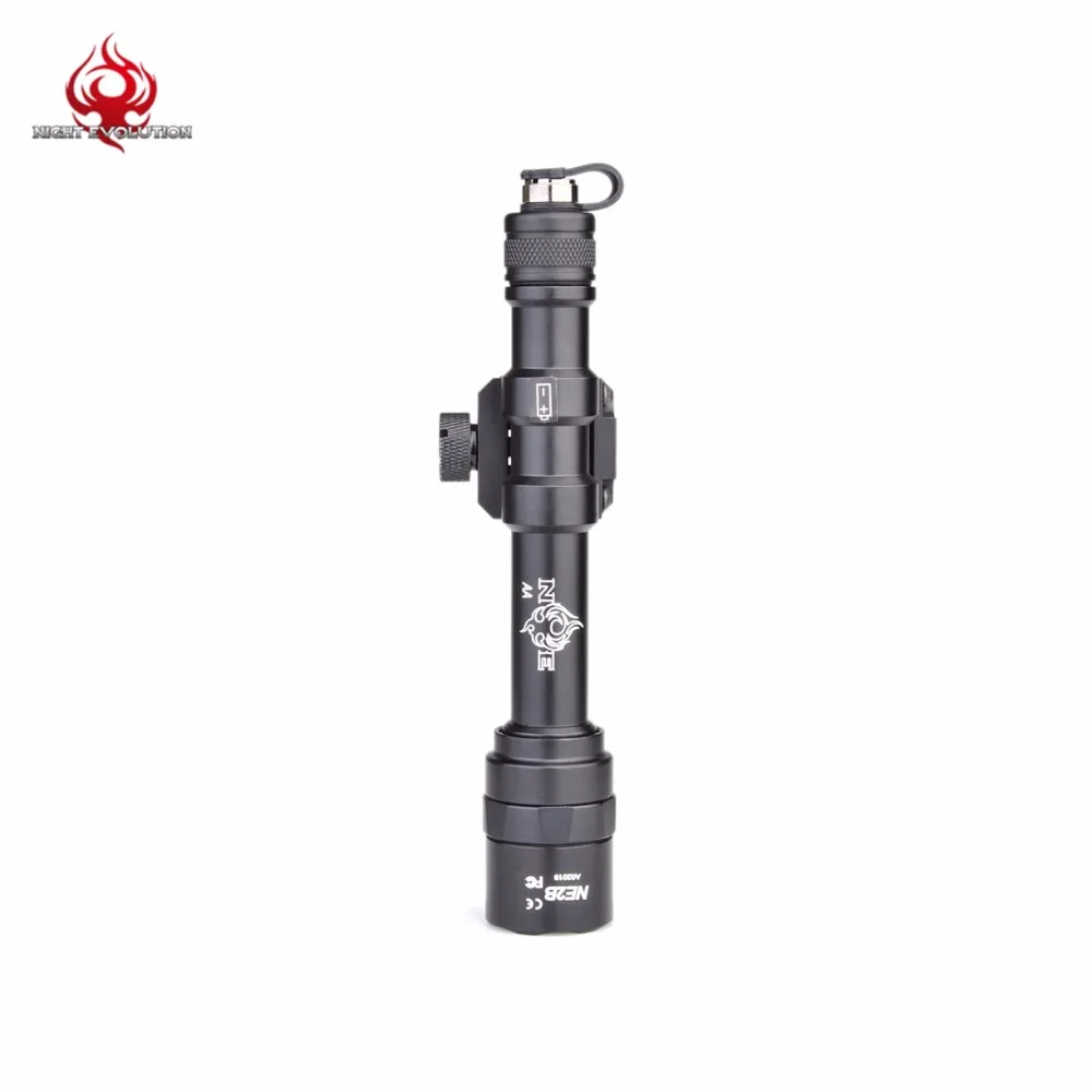 Night-Evolution Weapon Flashlight M600AA Mini Scout Light For Hunting Outside NE04063