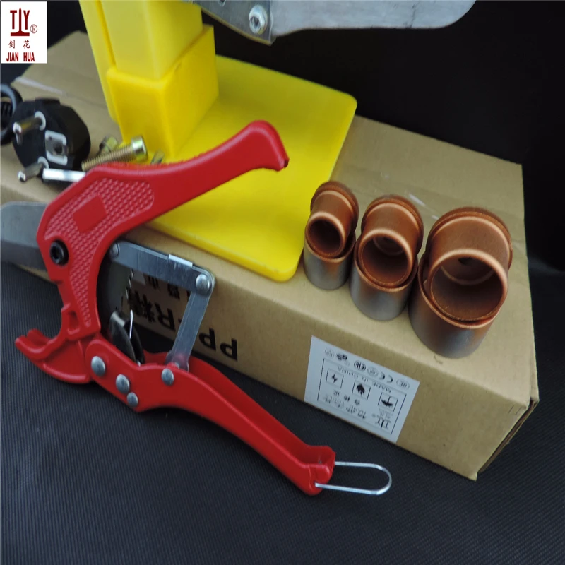 Plastic welding WIth 42mm pipe cutter JIANHUA 20-32mm Automatic Heating PPR Tube Pipe Welding Machine AC 220/110V 600W