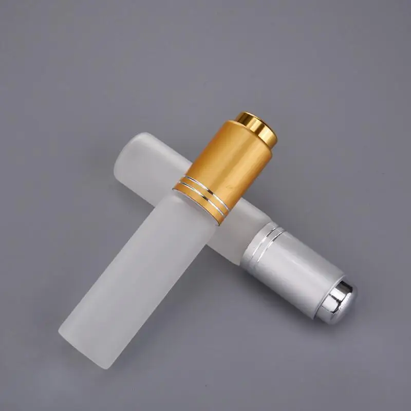 20 ML Mini Portable Frosted Glass Refillable Perfume Bottle Empty Cosmetic Parfum Vial With Dropper LX4618