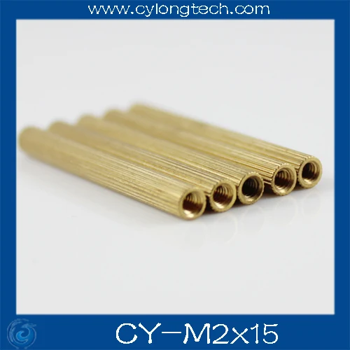 Free shipping M2*15mm cctv camera isolation column 100pcs/lot Monitoring Copper Cylinder Round Screw.CY-M2*15mm