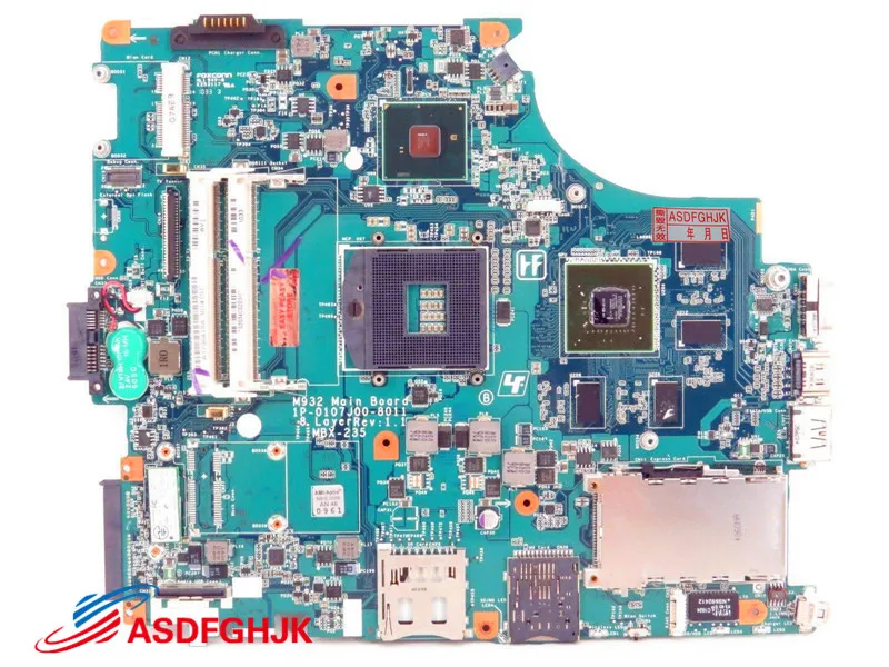 

Genuine FOR Sony VAIO VPC-F Motherboard MBX-235 M932 A1796418A 1P-0107J00-8011 100% TESED OK