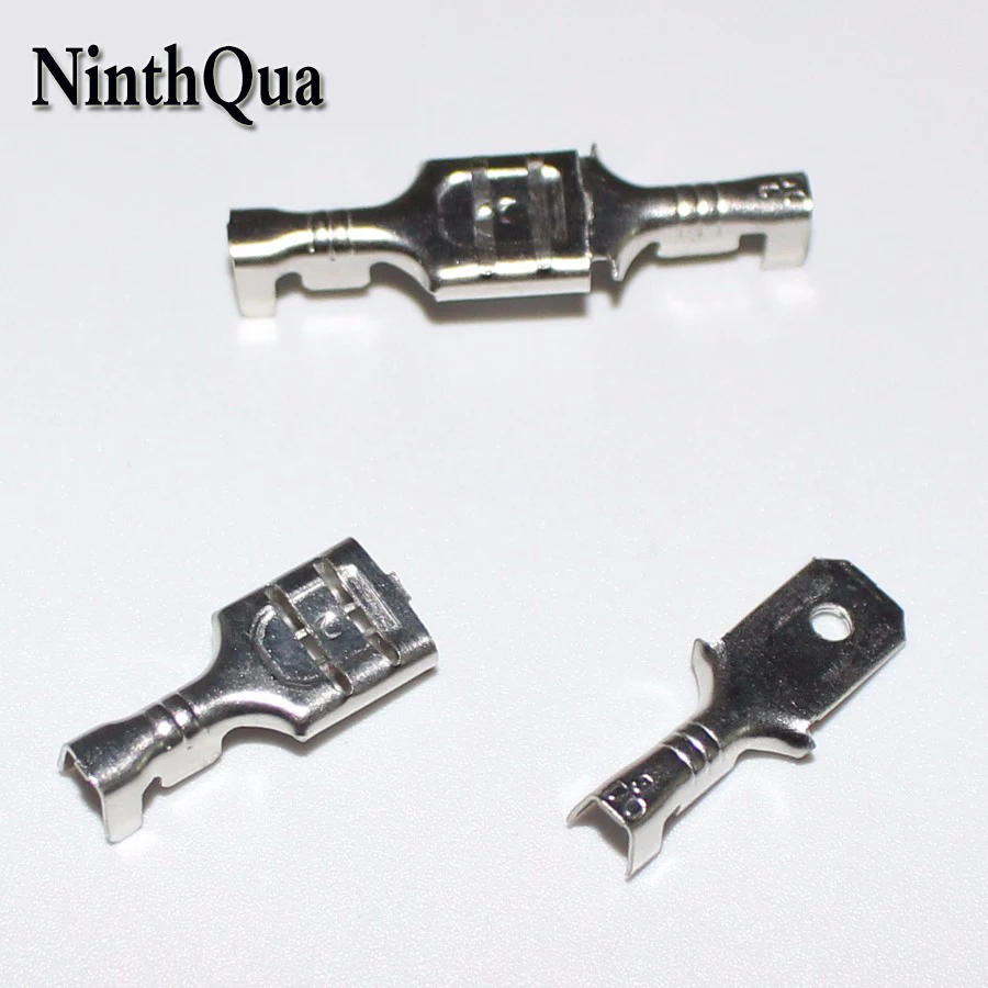 20pairs 4.8mm Crimp Terminal 4.8 mm Male Female Spade Connector for 22-16AWG Wire