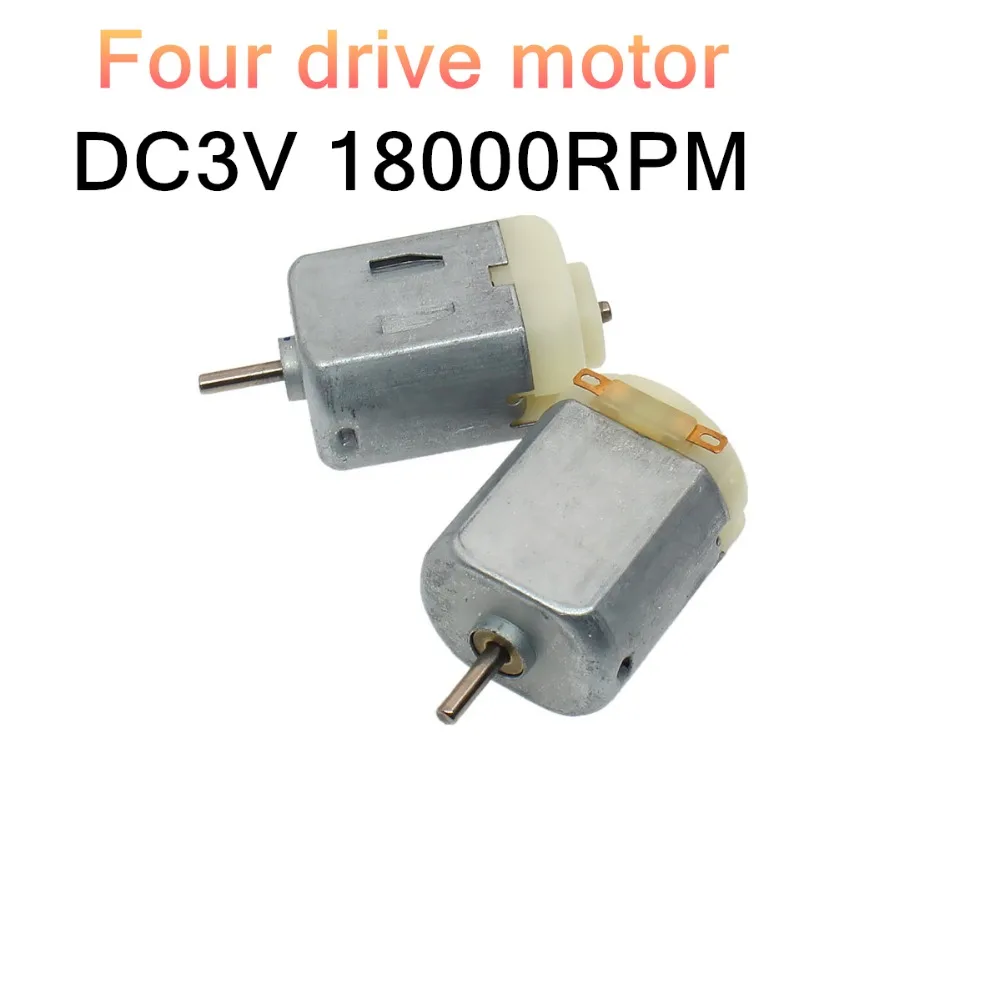 DC3V 18000RPM 130 DC Toy Model Motor,DIY Scientific Experiment Four Drive Motor