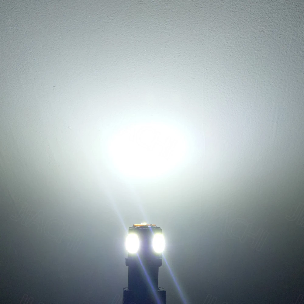 JIACHI 10PCS Original Interior Light No Error T10 W5W Led Bulb 5W5 2825 194 501 5630Chip 6SMD White 6000k Instrument Lamps DC12V image 4