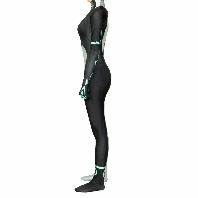 Women Twilight Princess Cosplay Costume Midna Zentai Bodysuit Suit Jumpsuits Halloween