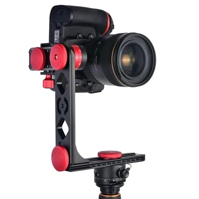 720 Degree Camera Panoramic Aluminum Alloy Tripod Ball Head kits &3/8 Quick Release Plate&1/4''Screw Fixed Plate for DSLR