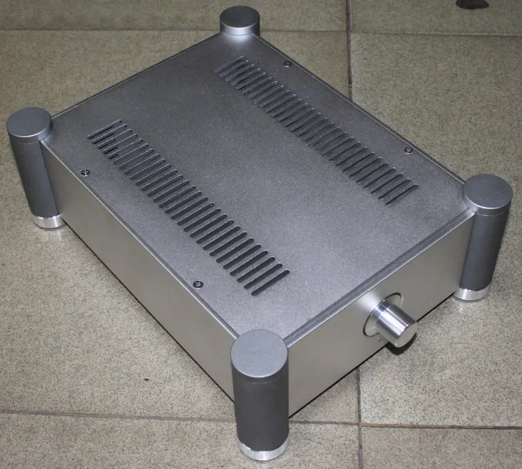 NUOVO arriva YJ WA26 amp chassis amplificatore in alluminio custodia amplificatore valvolare in alluminio chassis Con foro di raffreddamento telaio in alluminio