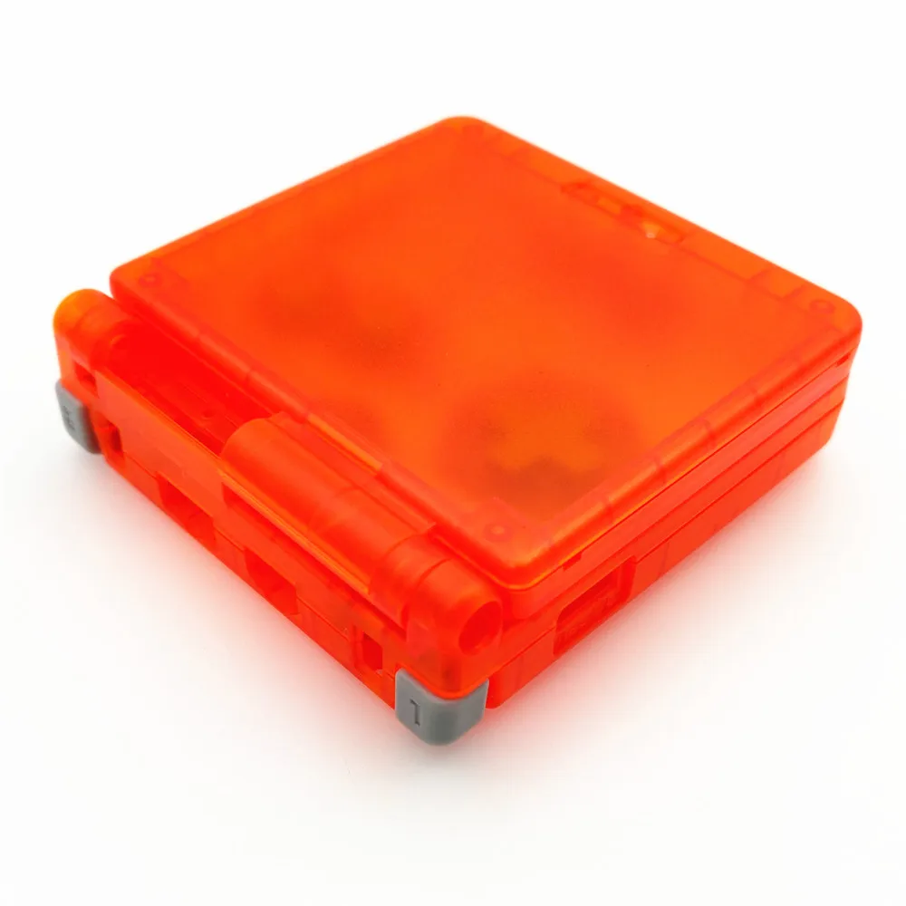 Hot Transparan Clear Orange Shell untuk GameBoy ADVANCE SP GBA Housing Case Penutup untuk Konsol