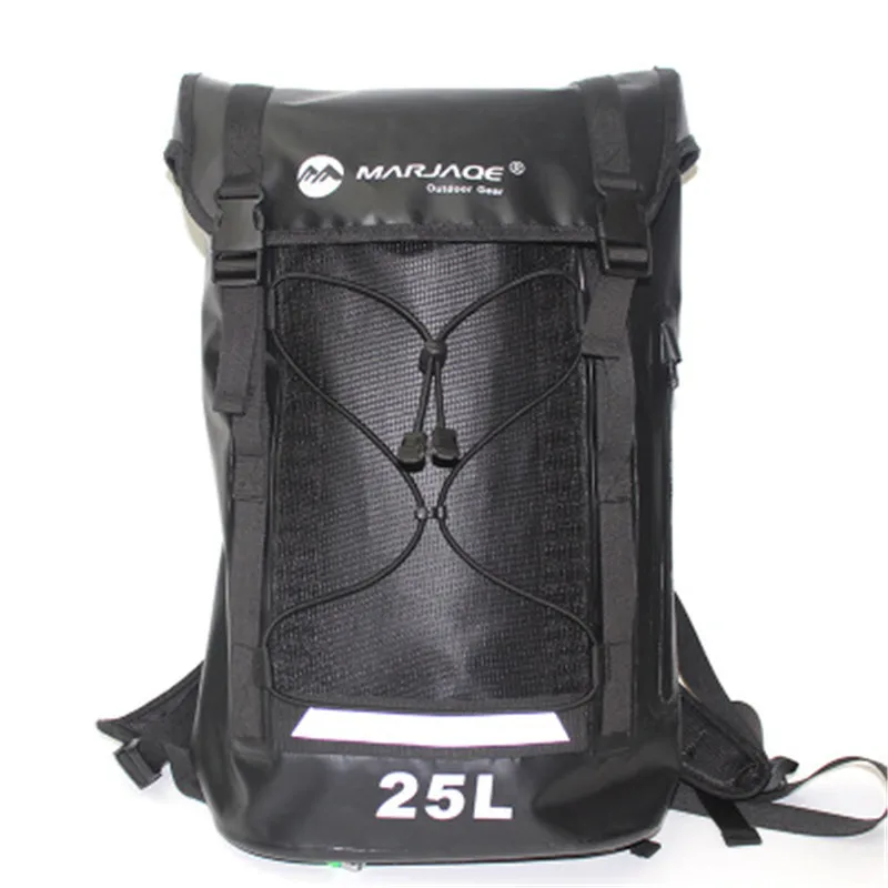 25L Waterproof Backpack Dry Bag Swimming Bag Adjustable Shoulder Strap Floating Dry Sack for Sailing Floating Boating Rafting