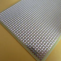 1pcs Single Side FR4 Fiberglass 8x12cm Stripboard Veroboard vero circuit board breadboard prototyping print paper pcb