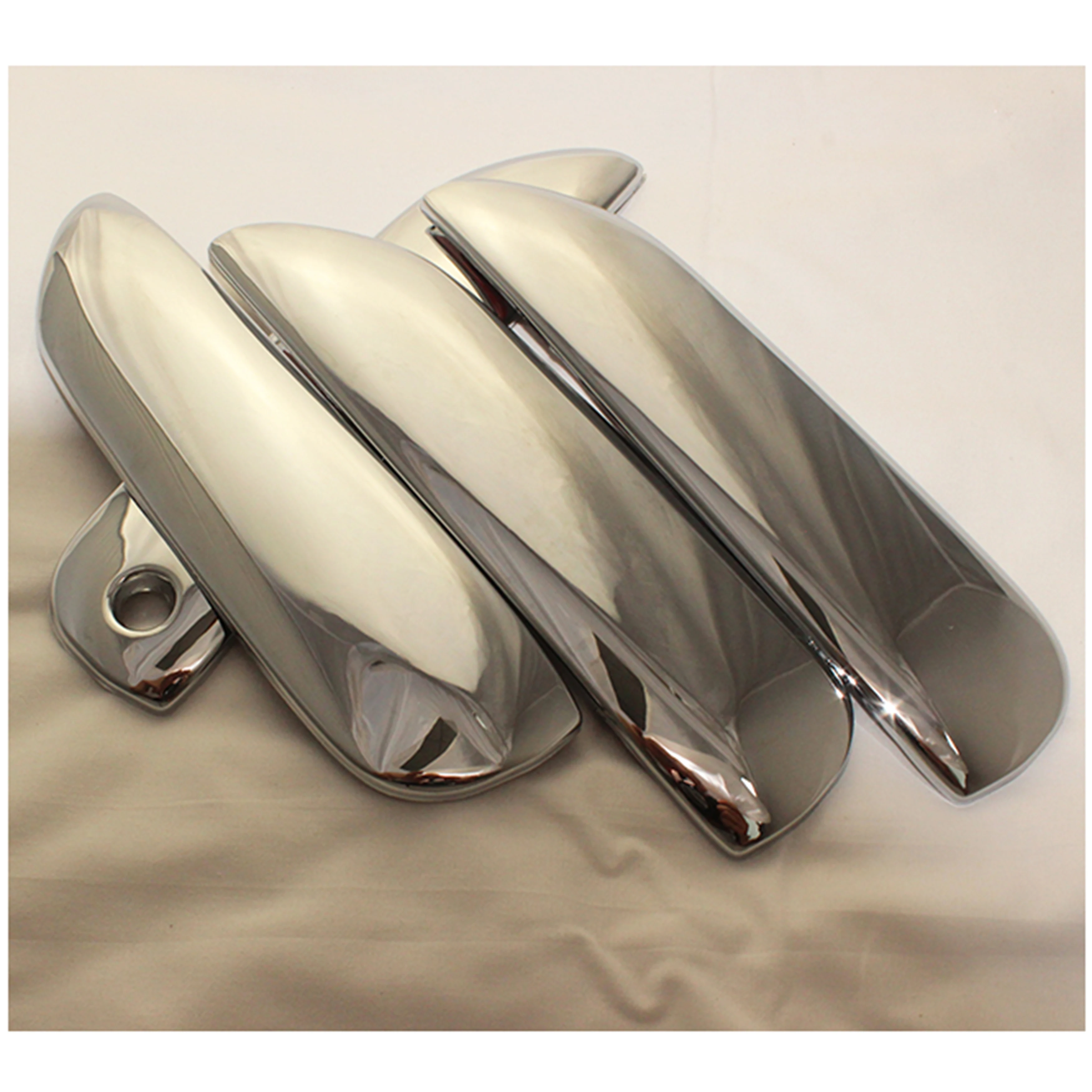 

For Honda Fit Jazz 2007 2008 2009 2010 2011 Car door handle Covers right driving ABS Chrome Accessories Stickers Car Styling