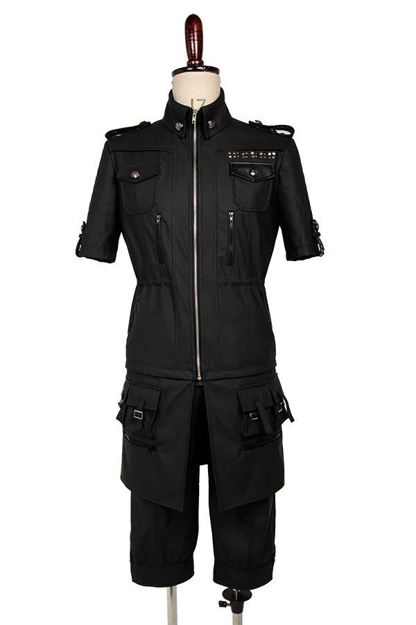 Erwachsene Final Fantasy XV FF15 Noctis Lucis Caelum Noct Cosplay Kostüm Jacke Mantel Outfit Männer Halloween Party Kostüm Unisex