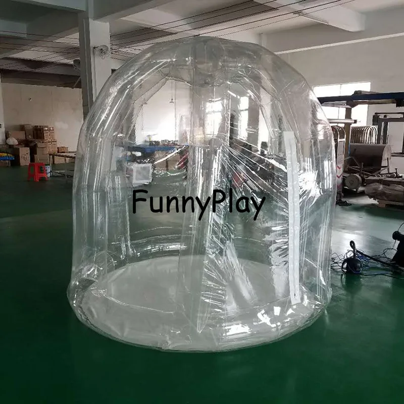 2m bubble tent,inflatable tents for garden camping,customized inflatable tents,advertising inflatable dome tent