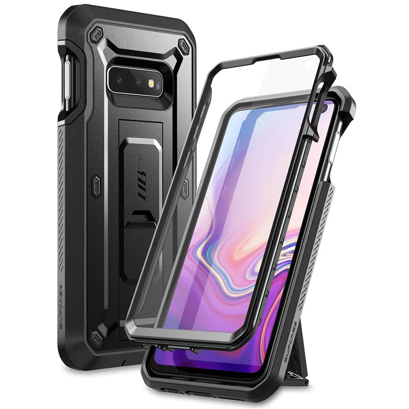 Für Samsung Galaxy S10e Hülle 5,8 Zoll UB Pro Ganzkörper-Schutzhülle mit integriertem Displayschutz und Ständer