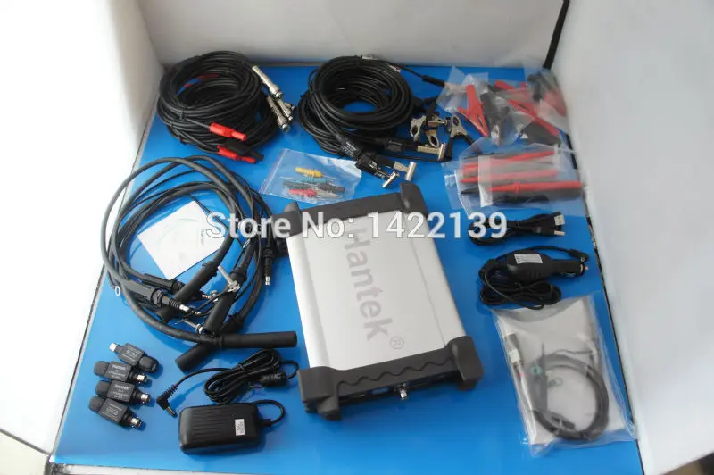 New Hantek DSO3064 60MHz 4Ch 200MS Automobile Diagnostic Oscilloscope Kit5 Kit V