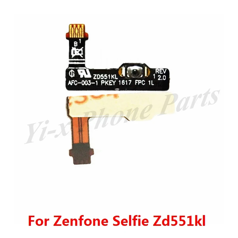 Power On Off Switch  Button Flex Cable For Asus Zenfone Selfie ZD551KL ZD550KL Z00UD