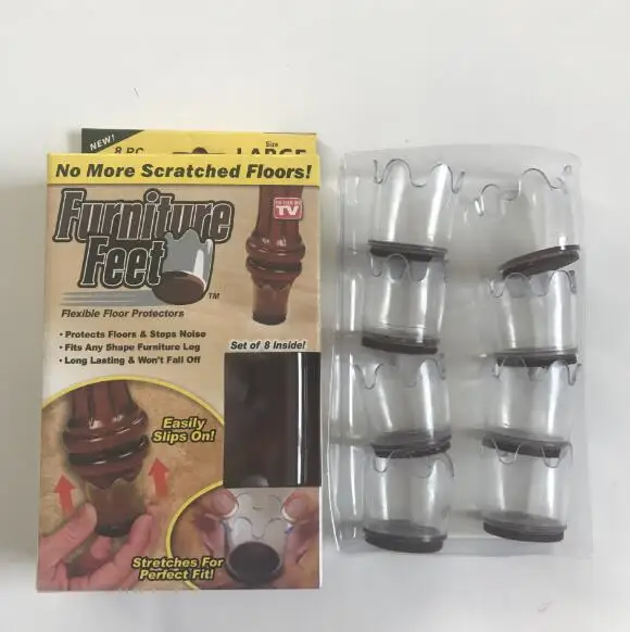 Piccolo, Comodo e Multifunzionale Tavolo In Plastica Trasparente e Del Piede Cuscino Magico Tavolo e Del Piede Cuscino