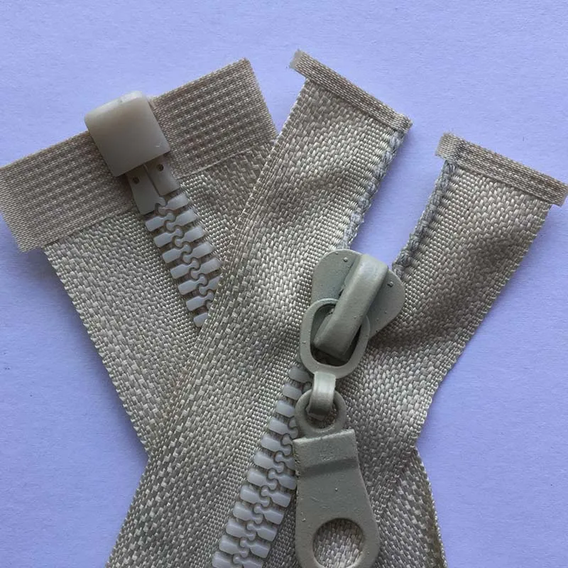 1-10 قطعة 5 #   70 سنتيمتر 80 سنتيمتر سستة الراتنج سستة أسفل سترة معطف ملابس رياضية سستة الملابس والاكسسوارات مزيج الألوان أسود أبيض