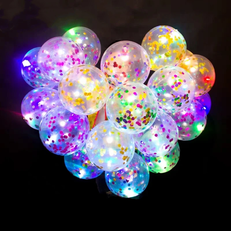 

12pcs Babyshower Confetti Balloon Birthday Party Decorations Adult New Year Decoration 2019 Love Confession Decorative Ballon