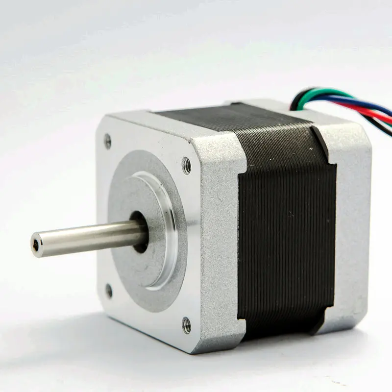 NEMA17 4.2Kg.cm 4wire 1.8 degree 1.7A 2.55V 42mm 2phase Hybrid Stepper Motor 42BYGH For CNC XYZ Robot and 3D Printer