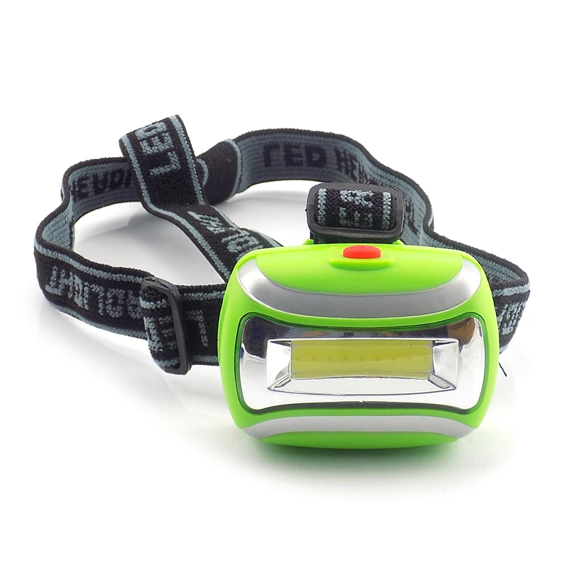 Mini high Power COB Led headlamp flashlight bright AAA head light lamp torch lampe frontale headlight for camping fishing