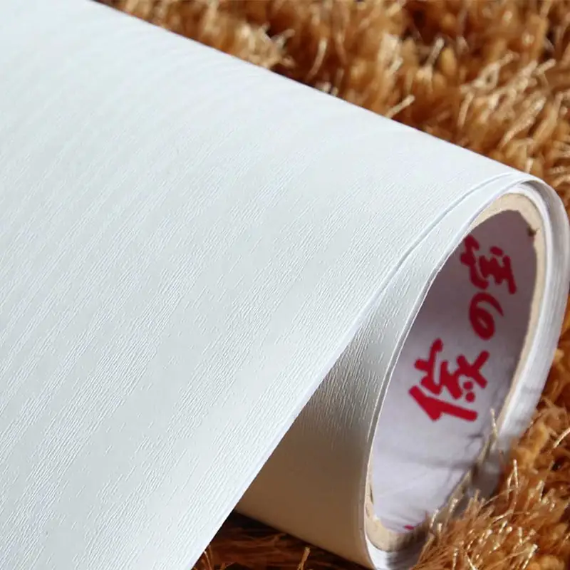 Desktop Stickers White Wood Grain Table Wallpaper Self-Adhesive Waterproof Oil-Proof Desk Wardrobe Furniture PVC Renovation Film - Image 7