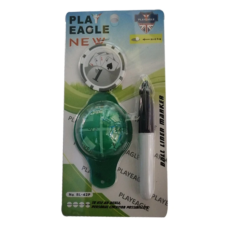 PLAYEAGLE golf ball liner and score indicator