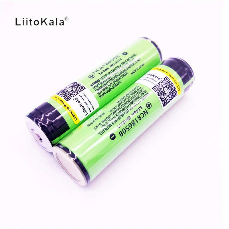 New Original Liitokala  18650 3400mAh battery NCR18650B rechargeable battery