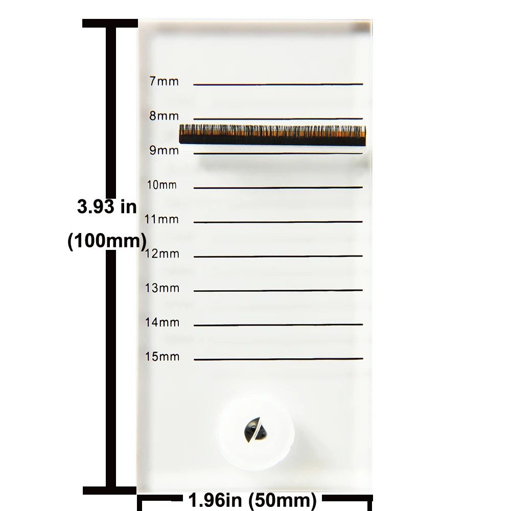 Clear Lash Tegel Acryl Pallet Individuele Wimper Extension Lijm Plaat Volume Wimpers Stand Dispossible Lijm Houder Cap