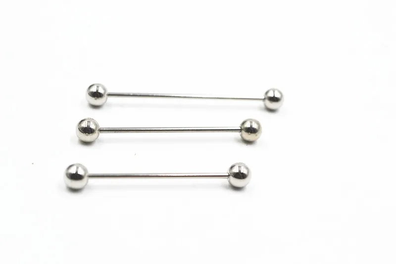 

Серьги Для Пирсинга Ушей из хирургической стали, 16-1,2 мм, 50 шт.